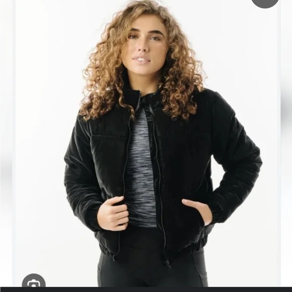 Zyia puffer coat - Chamonix Obsidian Velvet puffy full zip XXL - Picture 2 of 11